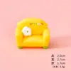 Novos Acessórios de Resina para Móveis de Limão Fresco em Miniatura, Pequenos Enfeites para Cena de Quarto e Sala de Estar, Decorações de Mesa DIY