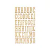 Pegatinas de Letras Estéreo 3D Transfronterizas Material para Cuaderno DIY Estampado en Caliente Digital Pegatinas de Burbujas con Letras en Inglés