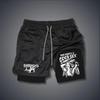 Amazon Comercio Electrónico Transfronterizo Más Vendidos Shorts de Verano Estampado Digital 3D para Hombre Doble Capa Transpirables Casuales