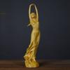 Adornos tallados en madera de boj, belleza, primer amor, hogar, sala de estar, estudio, decoración, madera maciza, tallado en madera maciza, artesanía, regalo, principios de primavera