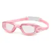 Gafas de natación para adultos con recubrimiento, gafas de natación de silicona integradas, HD, antivaho, con recubrimiento, gafas de natación transfronterizas de Amazon al por mayor