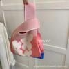 Bolso de Punto Nuevo Verano 2025, Bolsa de Regalo, Bolsa de Regalo Tejida Rosa, Bolsa para Lonchera, Tendencia de Mano