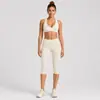 Conjunto de Yoga Transfronteiriço com Lindo Design nas Costas, Top Esportivo com Gola Halter, Shorts de Yoga de Secagem Rápida com Sensação de Pele, Conjunto Fitness para Corrida ao Ar Livre