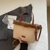 Bolso tipo cubo tote retro casual versátil para mujer, nuevo estilo 2026, de alta calidad, elegante bolso de hombro, bolso cruzado de moda