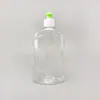 Botella de Plástico Transparente 500ml, Botella para Mopa con Agua Floral, Botella de Líquido Limpiador de Pisos 500ml