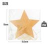Banderines de Estrella de Cinco Puntas y Flores de Papel Kraft Retro para Decoración de Fiesta de Cumpleaños Infantil Decoración de Colgante de Estrella para Habitación de Bebé