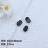 Nueva Cadena para Teléfono Móvil de Aleación con Cuentas de Rábano Pintado Accesorios DIY Llavero Pulsera Creativa Hecha a Mano Material de Fruta
