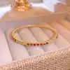Pulseira de Corrente de Mão com Zircônia Feminina Luxo Leve Moda Versátil para o Dia a Dia Anel de Mão Estilo Europeu e Americano Joia de Mão de Celebridade da Internet Atacado