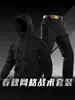 Nueva chaqueta de primavera para hombre para comercio transfronterizo, ropa de camuflaje para exteriores, ropa de trabajo casual de longitud media con múltiples bolsillos, ropa de protección laboral