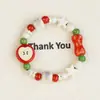 Pulsera de Cerámica Jingdezhen Regalo Nuevo Gato Chino Garra Perlas Estudiante Pulsera Sencilla Sin Decoloración Verano para Mujer Venta al por Mayor