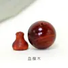 Coleção de Torre de Buda de Três Vias de Madeira Multimaterial, Cabeça de Buda Destacável de Sândalo e Madeira de Pessegueiro Acessórios DIY Lote Misto Um
