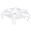 Tenda de Dossel para Exterior Grande Acampamento Campo Nublado Acampamento Toldo Protetor Solar Impermeável Abrigo de Chuva Forma de Borboleta Extra Grande