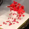 Adorno de Cabeça Estilo Coreano Flor de Lírio-do-Vale Borla Feita à Mão Grampo de Cabelo Acessórios de Cabelo de Casamento Retrô Joias de Noiva da Floresta