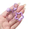Llavero de Campana Doble de Estrella de Cinco Puntas Hueca de Aleación Materiales para Pulsera DIY Hecha a Mano, Collar, Accesorios de Joyería