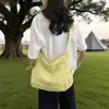 Bolso Cruzado Sencillo de Gran Capacidad para Mujer 2026 Nuevo Retro Versátil para el Trabajo Bolso de Estudiante a la Moda