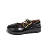 Zapatos de Cuero para Niños, Zapatos de Princesa Suaves para Bebés, Zapatos de Una Sola Pieza para Niñas, Nuevo Estilo Primavera y Otoño 2025 para Niñas Pequeñas