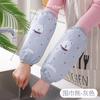 Mangas impermeables lindas para estudiantes, mangas largas para mujer, otoño e invierno, antiaceite y antisuciedad, para trabajo de adultos, resistentes a las manchas y al desgaste.