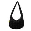 Bolso Casual Elegante de Gran Capacidad 2025 Nuevo Bolso de Hombro Cruzado de Moda Versátil Color Sólido Versátil Bolso Dumpling