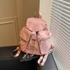 Mochila Estudiantil Transfronteriza para Mujer 2026 Estilo Coreano Moda Casual Mochila Pequeña Nicho Alta Gama Casual Bolso de Mujer
