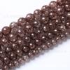 Cast Ming comércio café cor rachadura pipoca contas de vidro DIY artesanal frisado pulseira colar acessórios