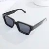 Moda transfronteriza nuevas gafas de sol celebridad de internet montura grande sensación de alta gama gafas de sol cuadradas para mujer gafas de sol para hombre fotografía callejera al aire libre adelgazantes
