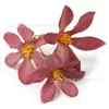 Orquídea Ramo Pequeño Flor Artificial Hecha a Mano Antigua Producción DIY Flor de Muñeca Accesorios para Peinado Material Decoración de Flores
