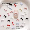 Mini accesorios para decoración de uñas tipo moño al por mayor color y tamaño mixtos moño francés resina accesorios de decoración de uñas DIY