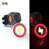 Luz Trasera para Bicicleta Running Carga USB Luz para Bicicleta de Montaña Ciclismo Nocturno Bicicleta de Carretera Ciclismo Alto Brillo Equipo Creativo Accesorios