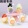 Porta Cupcakes Medianos Horneado Casero Pastel Resistente a Alta Temperatura Desechables de Papel Lindos Dibujos Animados Taza para Muffin Paquete de 50
