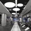 Luz Decorativa LED Hexagonal en Forma de Y Oficina Supermercado Restaurante Gimnasio Pasillo Estilo Industrial Candelabro de Forma Especial Uso Comercial