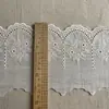 227453 Tela de Malla Tencel Calada con Encaje Perforado para Ropa de Mujer y Niños, Encaje para Bordado de Faldas, Suministro de Accesorios para Prendas