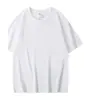 Camiseta de Manga Corta para Hombre de Verano, Tejido Pesado de 320g, Algodón Puro, Algodón Grueso de Xinjiang, Cuello Pequeño, Estilo Americano, Camiseta Base de Media Manga
