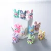 Adornos Creativos de Muñeca Juguete de Moda Waku Ku Lindos Caja Sorpresa Lindos Mini Adornos Flotados Adornos Sacados al Azar