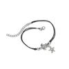 Tobillera de moda en AliExpress, tobillera bohemia de playa europea y americana, con cordón de estrella de mar y tortuga, tobillera simple al por mayor para mujer