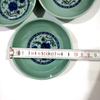 Plato Redondo de Melamina Espesor 9cm para Sabores Plato Pequeño Colorido Plato de Plástico para Condimentos Plato tipo Porcelana Plato para Aceite de Hot Pot Plato para Salsa de Soja
