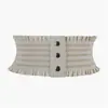 Em estoque Feminino cintura borla cadarço emagrecedor cinto renda largo cintura laço moda cinto decorativo