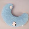 Almohada de Gato en Forma de U Pequeña Protección de la Columna Cervical Mascota Almohada de Media Luna Sueño Profundo Suave y Cómoda Cama para Perro Juguete para Mascotas