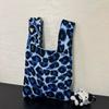 Bolso de Punto para Mujer Bolso Dopamina Pequeño Bolso para Teléfono Móvil Bolso Tote Bolso de Punto Moda Dibujos Animados Bolso de Mano de Punto