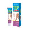 SELUMB Crema de reparación de venas transfronterizas Crema de cuidado relajante de venas meridionales de la pierna Gel antipirético para la pierna