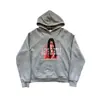 Moletom Y2K Harajuku com Estampa Retro, Pulôver Gótico Hip-Hop Casual para Homens e Mulheres, Street Wear