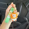 Chaveiros de animais fofos e criativos personalizados em resina, PVC galvanizado por UV, design baseado em suas próprias imagens, chaveiros de desenho animado