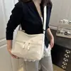 Bolso de Moda de Gran Capacidad 2025 Primavera Nuevo Estilo Simple para Mujer Hombro Viaje Crossbody Tote