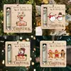 Nova Carteira Fofa Personalizada da Amazon Decorações de Natal Carteira de Boneco de Neve Presente Pingente de Decoração de Árvore de Natal