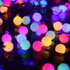 Luces Solares de Cadena con 30 Bombillas LED de Luz Cálida con Forma de Animal para Jardín, Calle, Decoración de Bodas, Carcasa Impermeable, Horas