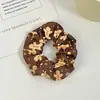 Ciervo de Peluche Navideño Anillo para el Cabello de Pelo de Intestino Delgado Grande para Mujer Cuerda para el Cabello Elástica Alta Duradera Muñeca Linda Banda de Goma Accesorios para el Cabello Titular