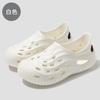 Ropa de Exterior de Verano para Hombre Zapatos con Agujeros Estilo Nuevo 2025 EVA Casual Huecos Transpirables Sandalias y Zapatillas Todo Incluido Antideslizantes para Hombre en Verano