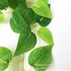 Planta verde simulada de fábrica directa plástico 3 tenedores colgante ratán para colgar en la pared calidad de alta simulación decoración de interior Vides