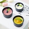 Vaso de yogur japonés vaso de mousse vaso de pudín vaso desechable para grasa vaso de plástico para postre redondo pudín de gelatina