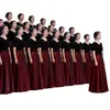 Vestido de Performance para Coro Feminino, Vestido Longo para Apresentações Estudantis, Apresentação, Competições de Recitação, Figurinos de Palco, Vestidos de Noite para Adultos e Idosos