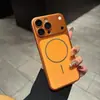 El Nuevo Modelo se Transforma Instantáneamente en un Falso iPhone 17 Pro Max Espacio Estelar Naranja, Adecuado para iPhone 18 Pro Max, con una Funda Dura Mate para Teléfono